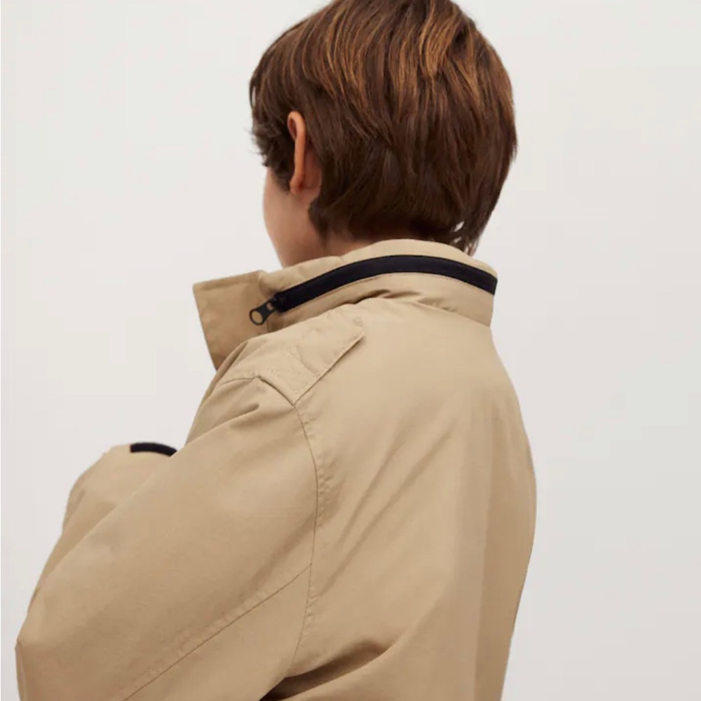 NEW WITH TAGS - MANGO Boy’s Hidden Hood Jacket